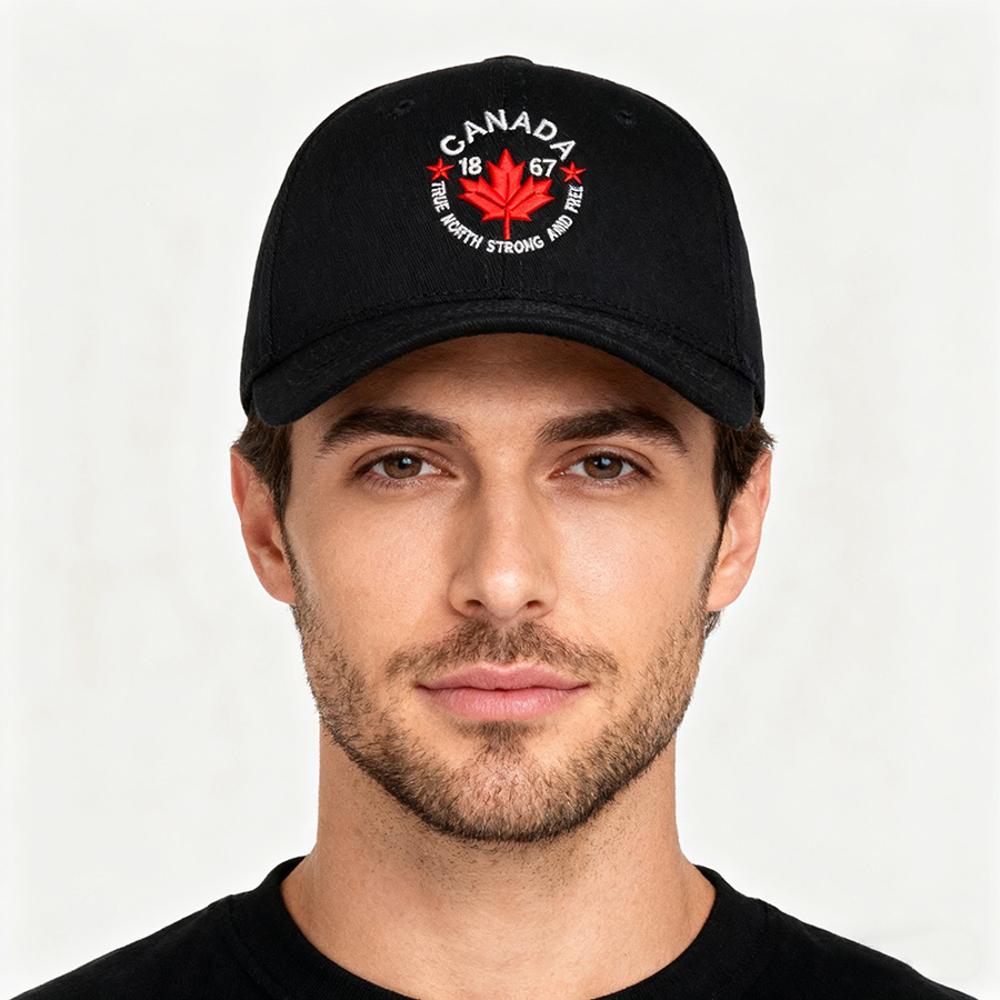 หมวกเบสบอลปักลายแคนาดา ทรู นอร - Baseball Cap Structured บทวิจารณ์และราคา