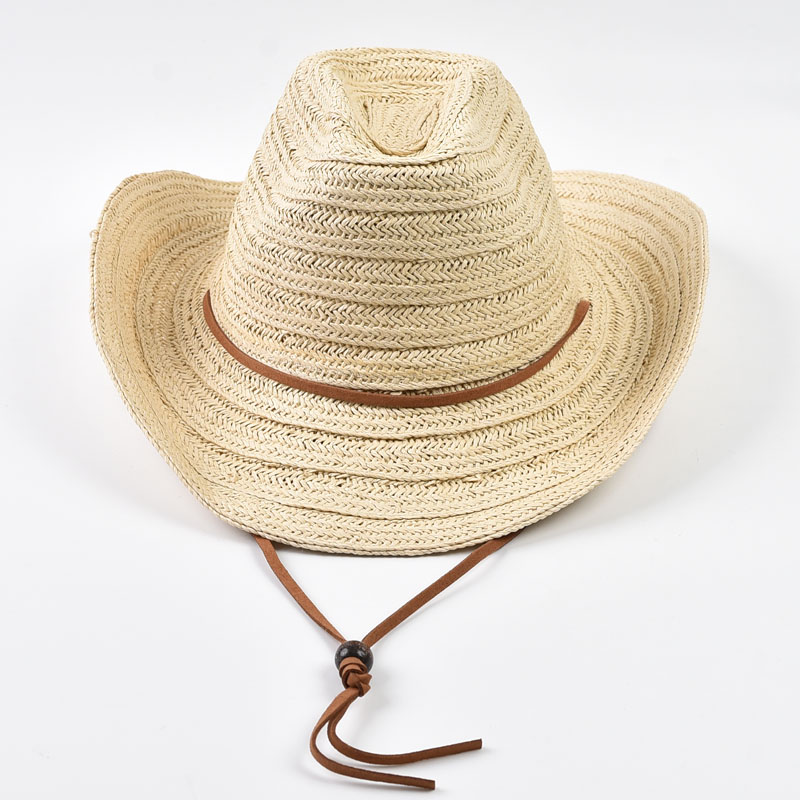 หมวกคาวบอยฟางกระดาษสำหรับผู้หญ - Cowboy Hat Straw บทวิจารณ์และราคา