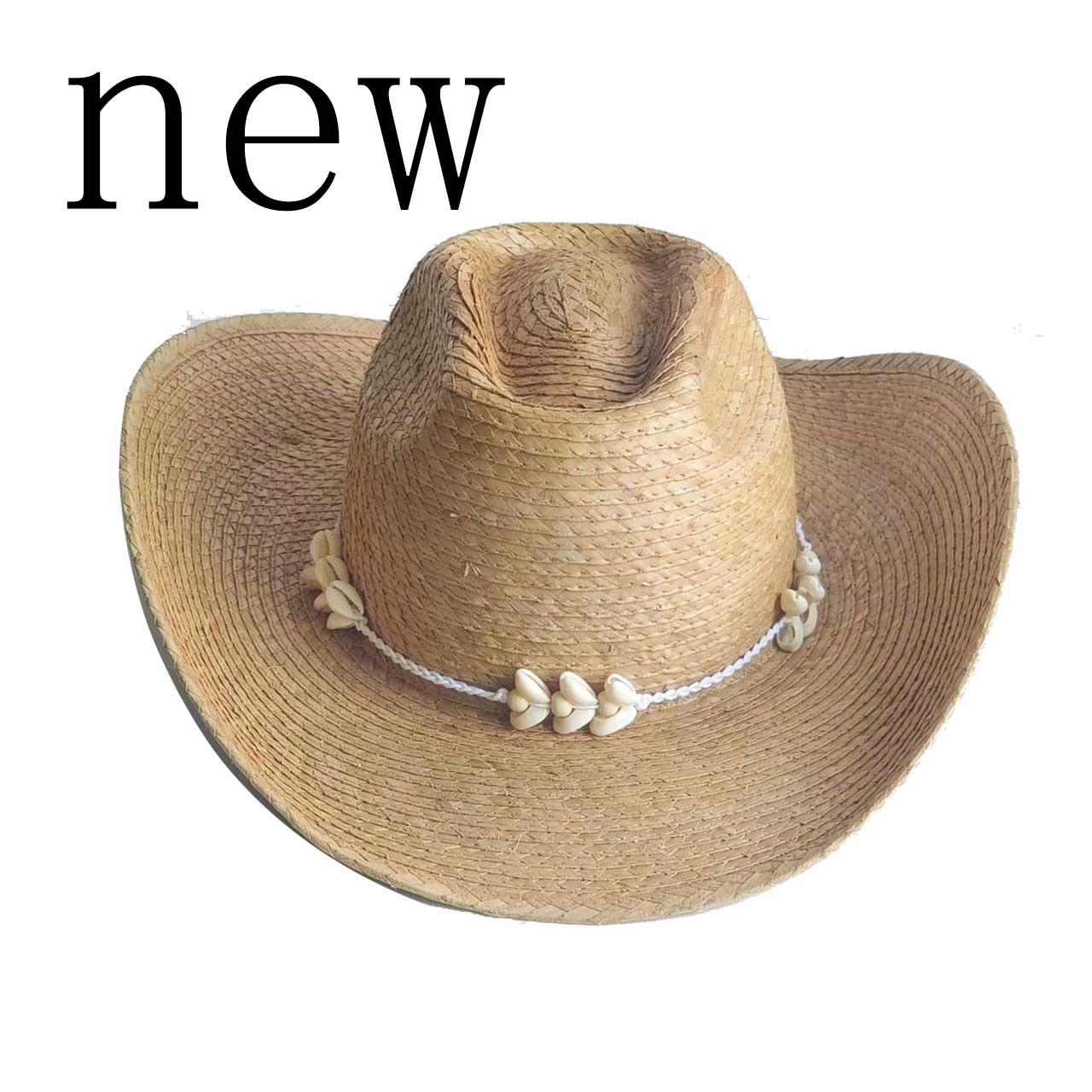 หมวกคาวบอยทรงปาล์ม หมวกฟาง หมว - Cowboy Hat Straw บทวิจารณ์และราคา