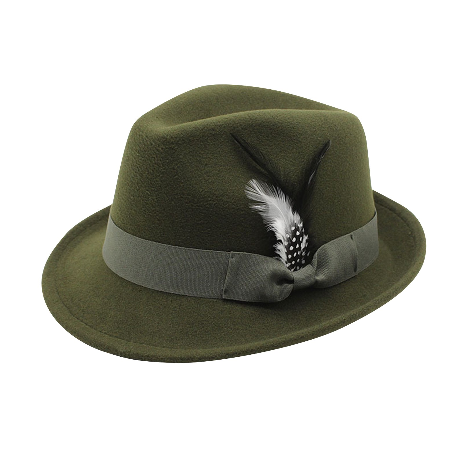 Vintage Fedora หมวกผู้หญิงผู้ช - Fedora Hat Wool บทวิจารณ์และราคา