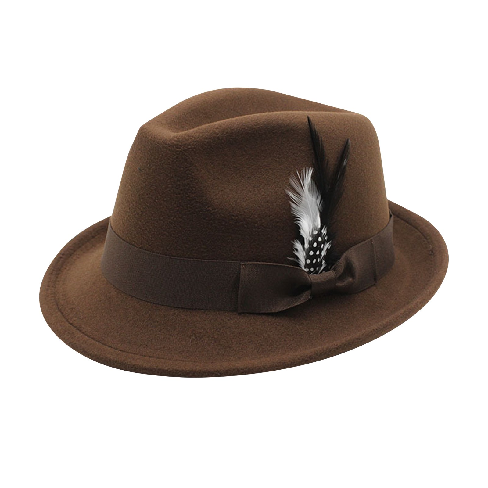 Vintage Fedora หมวกผู้หญิงผู้ช - Fedora Hat Wool บทวิจารณ์และราคา