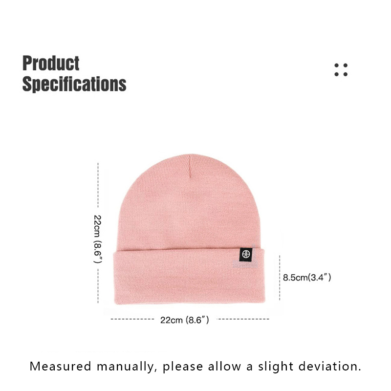 หมวกบีนนี่ถักเนื้อแน่นบุด้วยผ้ - Beanie Cuffed Knit บทวิจารณ์และราคา