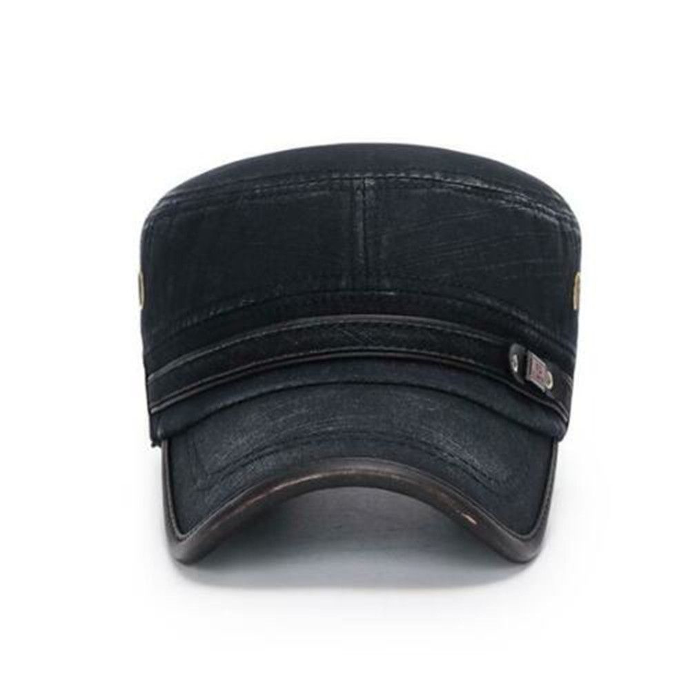หมวกแก๊ปทหารหมวกแบนราบระบายอาก - Snapback Hat Flat บทวิจารณ์และราคา