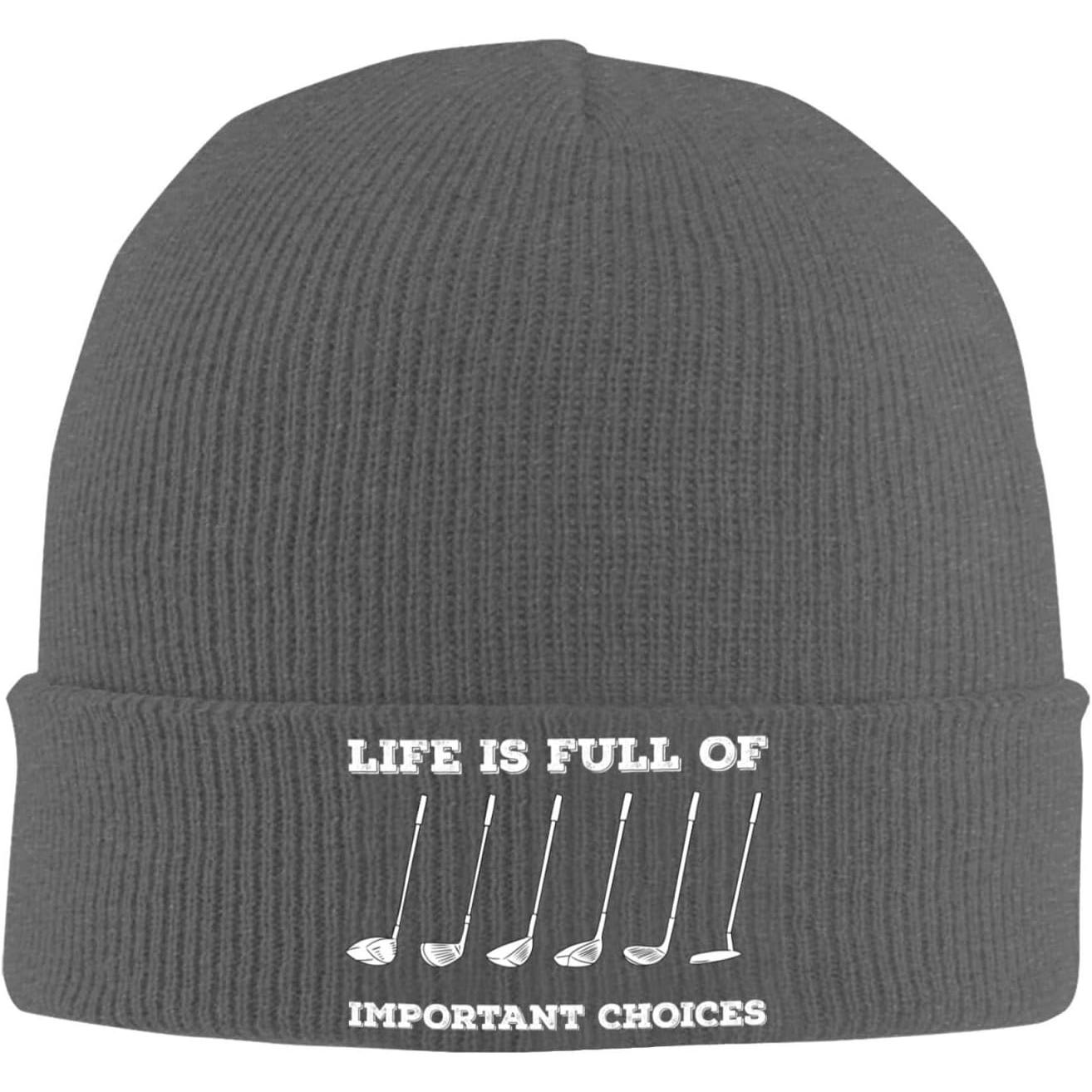 ชีวิตเต็มไปด้วยทางเลือกที่สำคั - Beanie Cuffed Knit บทวิจารณ์และราคา